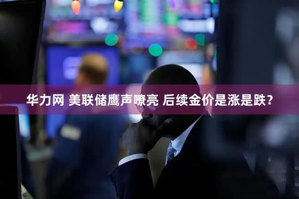 华力网 美联储鹰声嘹亮 后续金价是涨是跌？