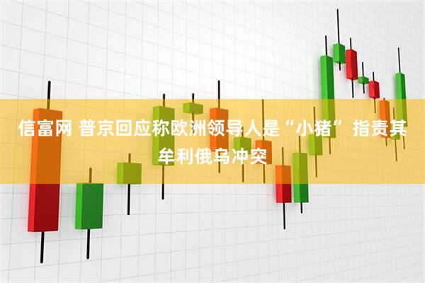 信富网 普京回应称欧洲领导人是“小猪” 指责其牟利俄乌冲突
