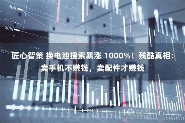 匠心智策 换电池搜索暴涨 1000%！残酷真相：卖手机不赚钱，卖配件才赚钱